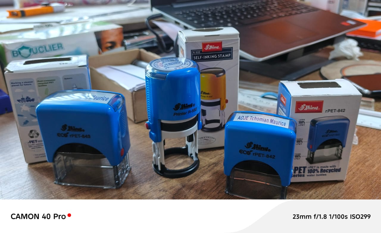 Confection de tampons